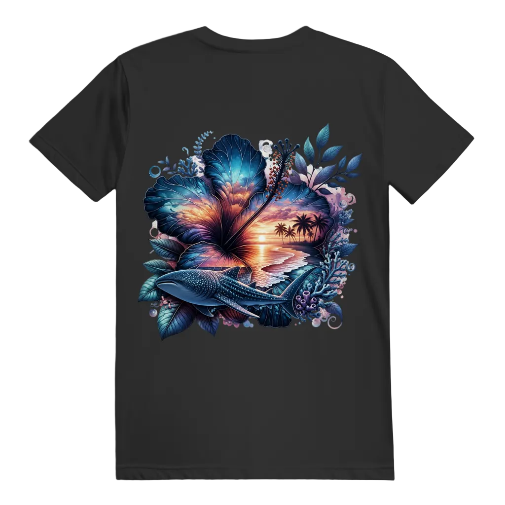 Whale Shark Sunset T-Shirt