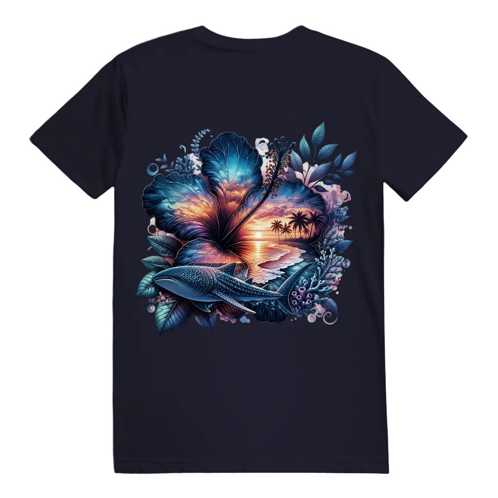 Whale Shark Sunset T-Shirt