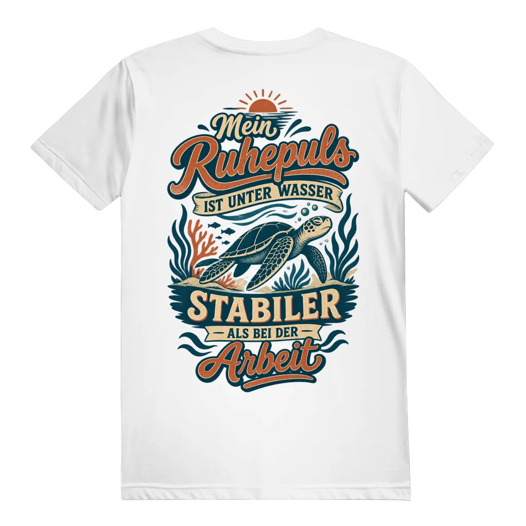 Mein Ruhepuls Ist Unter Wasser T-Shirt