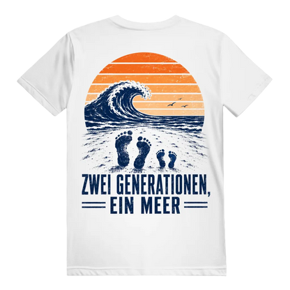 "Two Generations, One Sea" T-Shirt