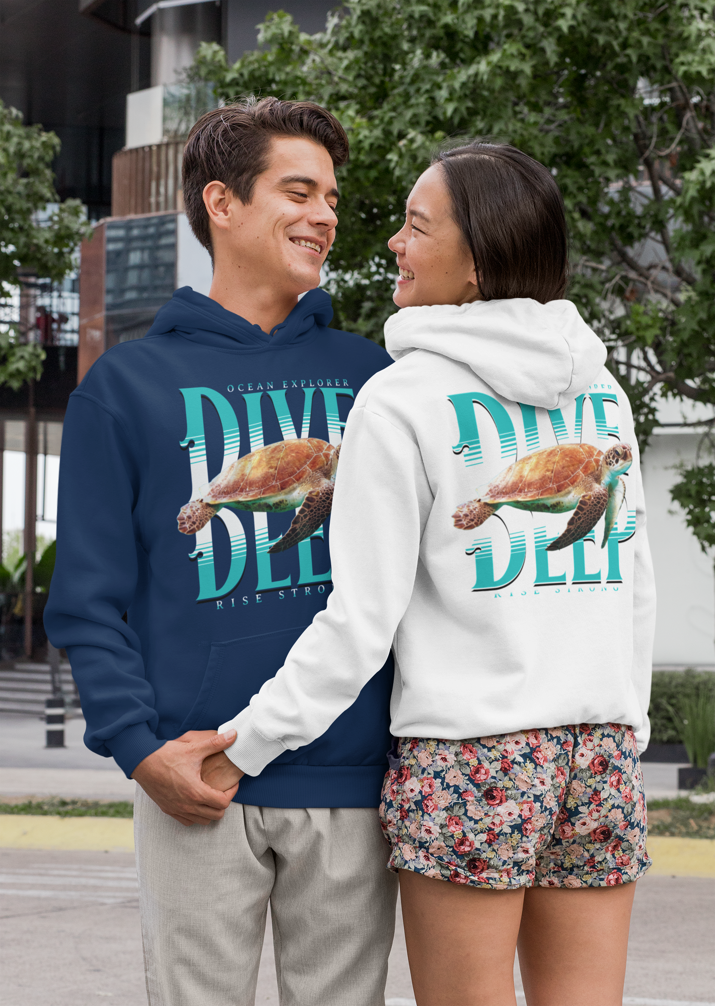 "Dive Deep"  Hoodie