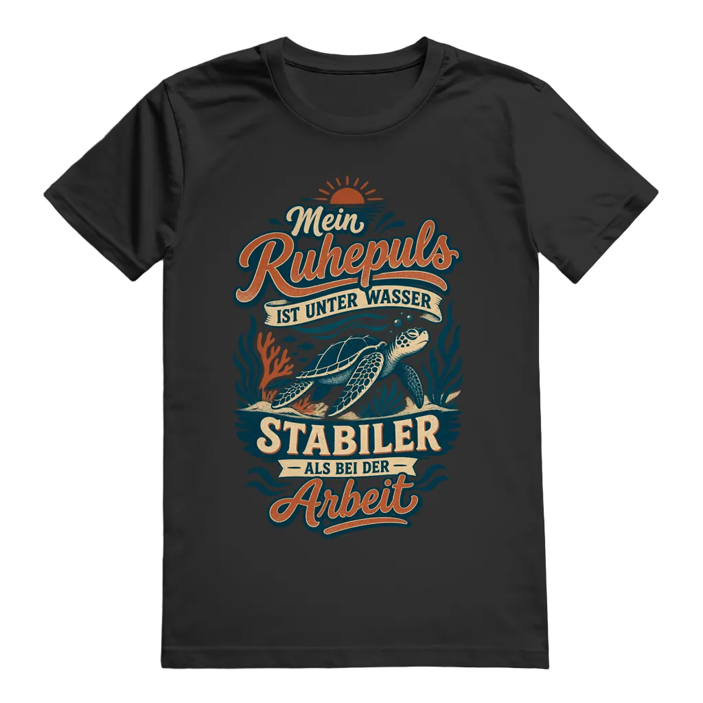 Mein Ruhepuls Ist Unter Wasser T-Shirt
