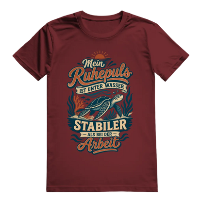 Mein Ruhepuls Ist Unter Wasser T-Shirt