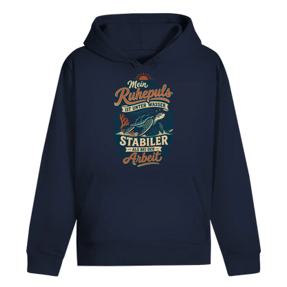 Mein Ruhepuls Ist Unter Wasser Hoodie