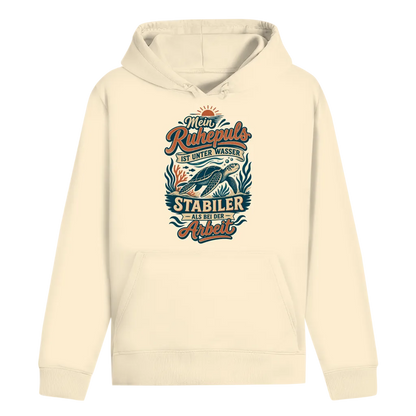 Mein Ruhepuls Ist Unter Wasser Hoodie
