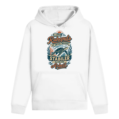 Mein Ruhepuls Ist Unter Wasser Hoodie