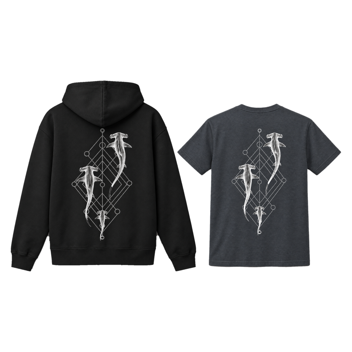 Hammerhead Trio Bundle – Shirt & Hoodie Set