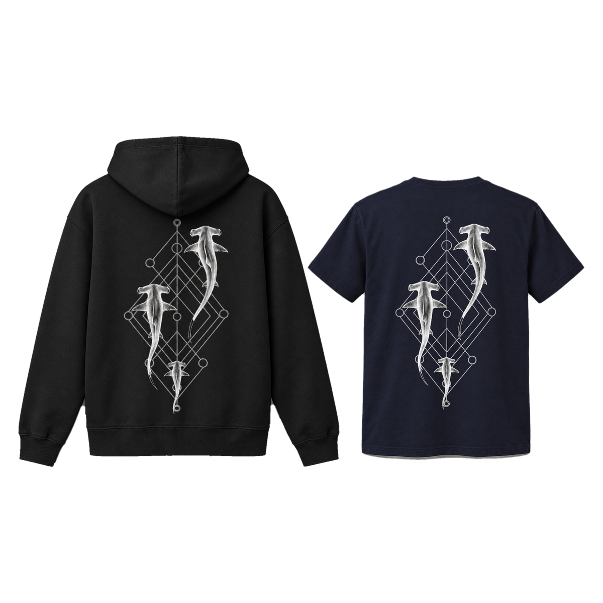 Hammerhead Trio Bundle – Shirt & Hoodie Set