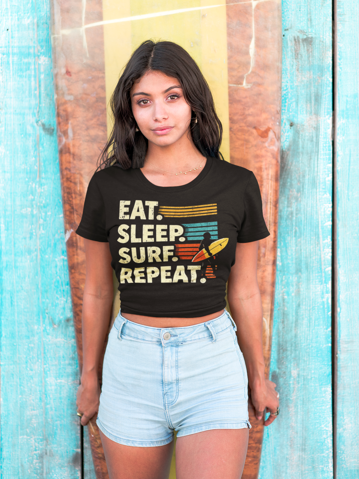 Eat Sleep Surf Repeat T-Shirt