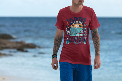 "Weekend Forecast: Diving" T-Shirt