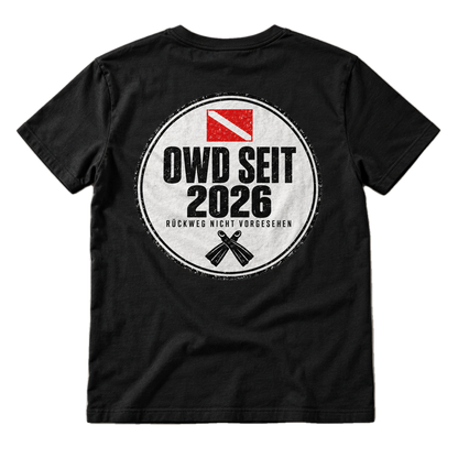 OWD Seit  T-Shirt Individuell anpassbar vom Jahr