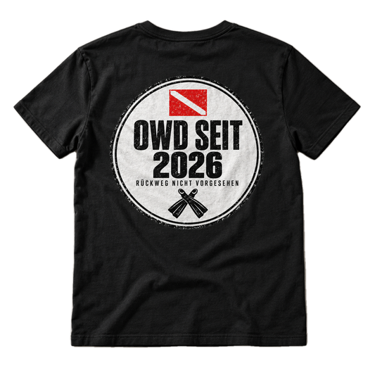 OWD Seit  T-Shirt Individuell anpassbar vom Jahr