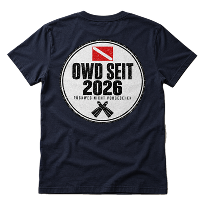 OWD Seit  T-Shirt Individuell anpassbar vom Jahr