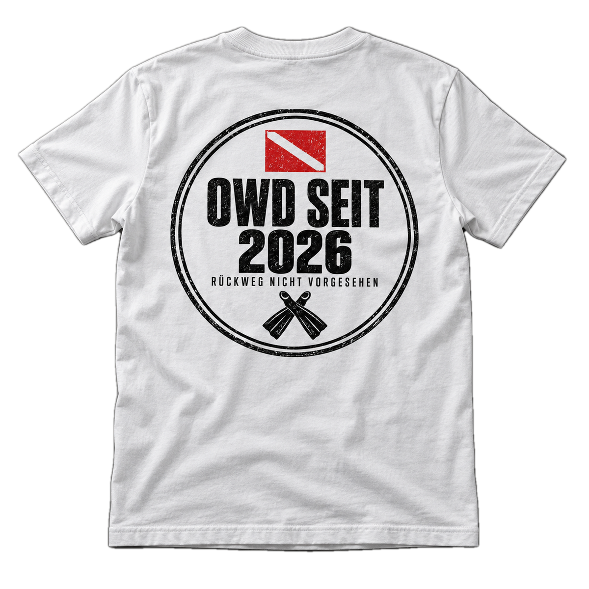OWD Seit  T-Shirt Individuell anpassbar vom Jahr