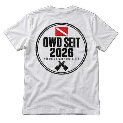 OWD Seit  T-Shirt Individuell anpassbar vom Jahr