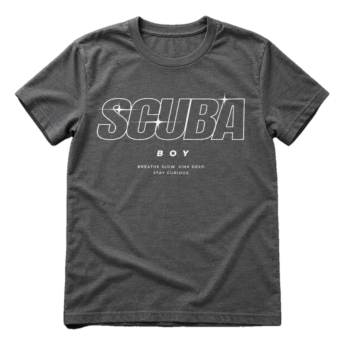 Scuba BOY T-Shirt – Statement Shirt für Taucher