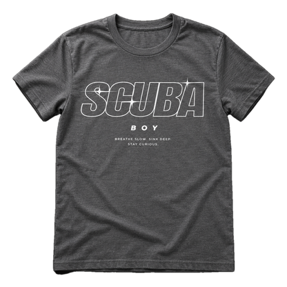 Scuba BOY T-Shirt – Statement Shirt für Taucher