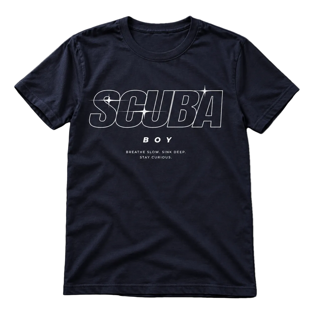 Scuba BOY T-Shirt – Statement Shirt für Taucher