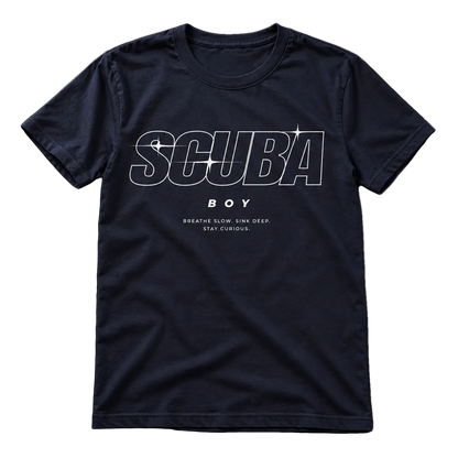 Scuba BOY T-Shirt – Statement Shirt für Taucher