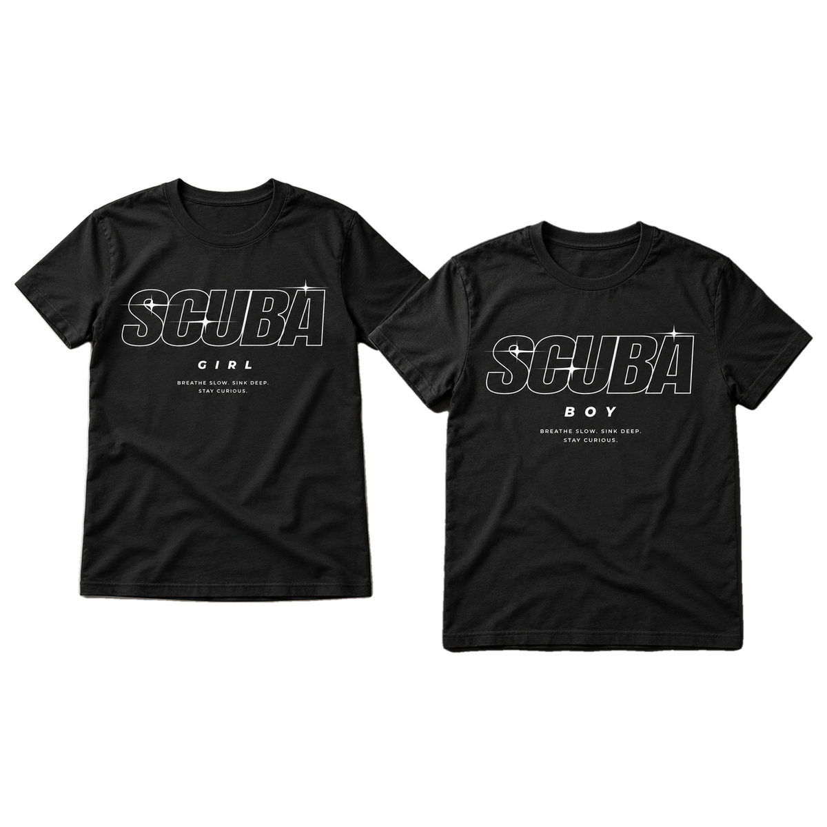 Scuba Girl & Scuba Boy T-Shirt