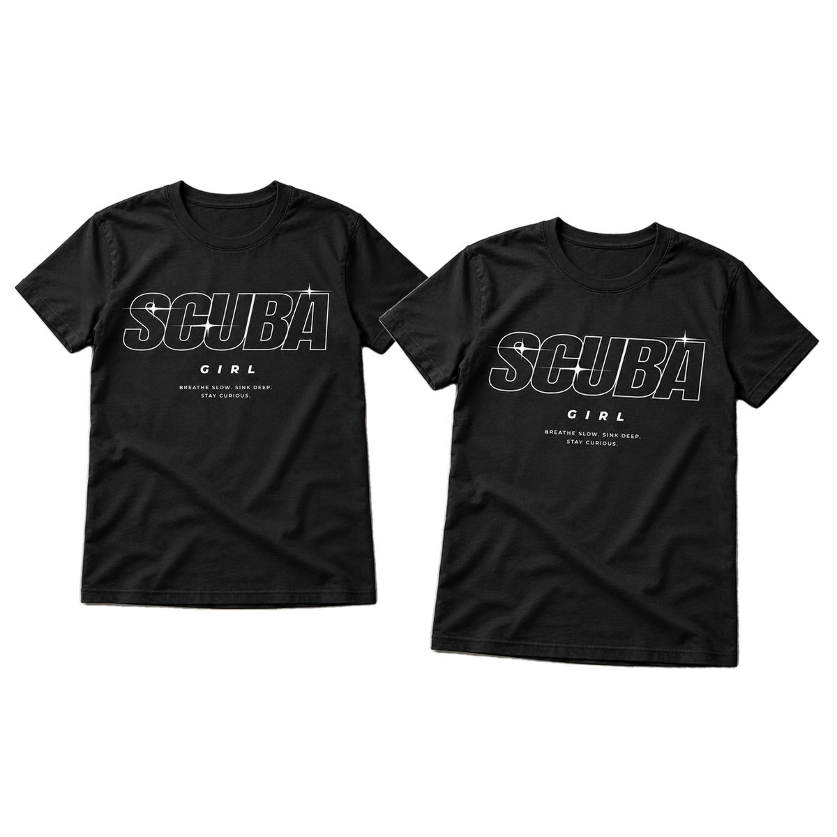 Scuba Girl & Scuba Girl T-Shirt