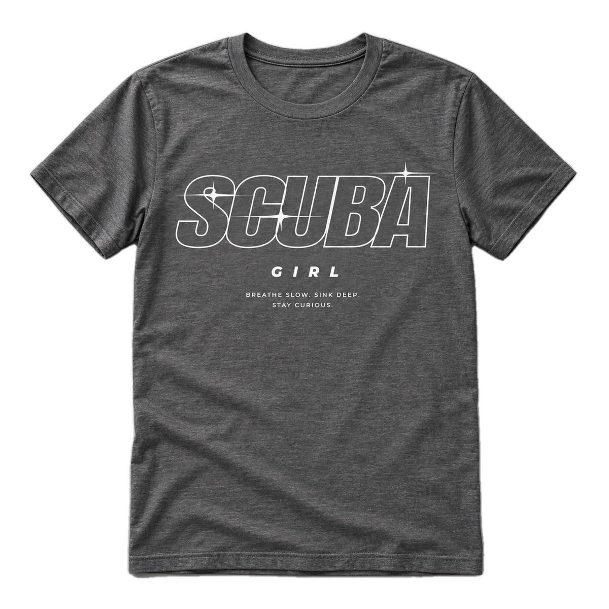 Scuba Girl T-Shirt – Statement Shirt für Taucherinnen