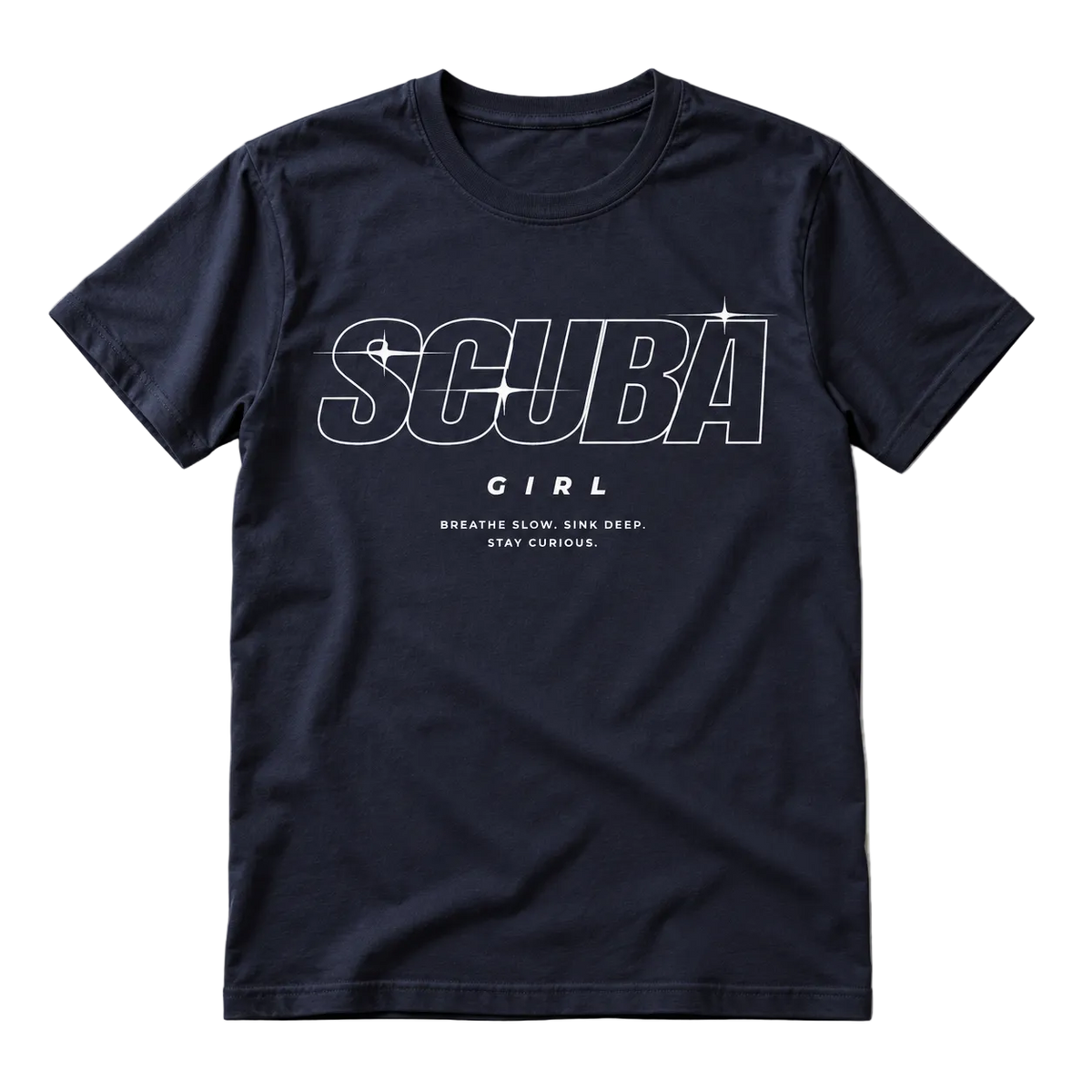 Scuba Girl T-Shirt – Statement Shirt für Taucherinnen