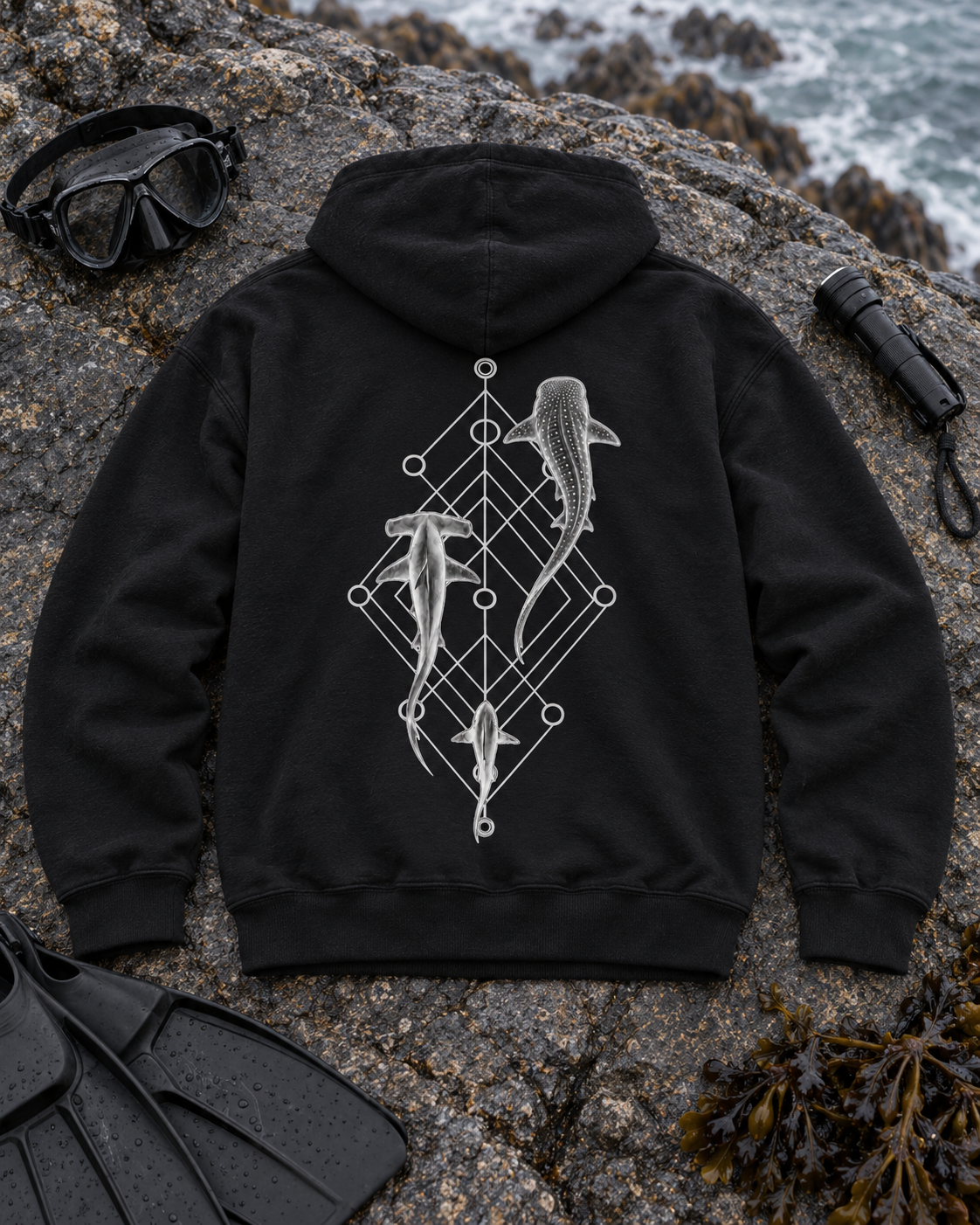 Shark Species Trio Hoodie