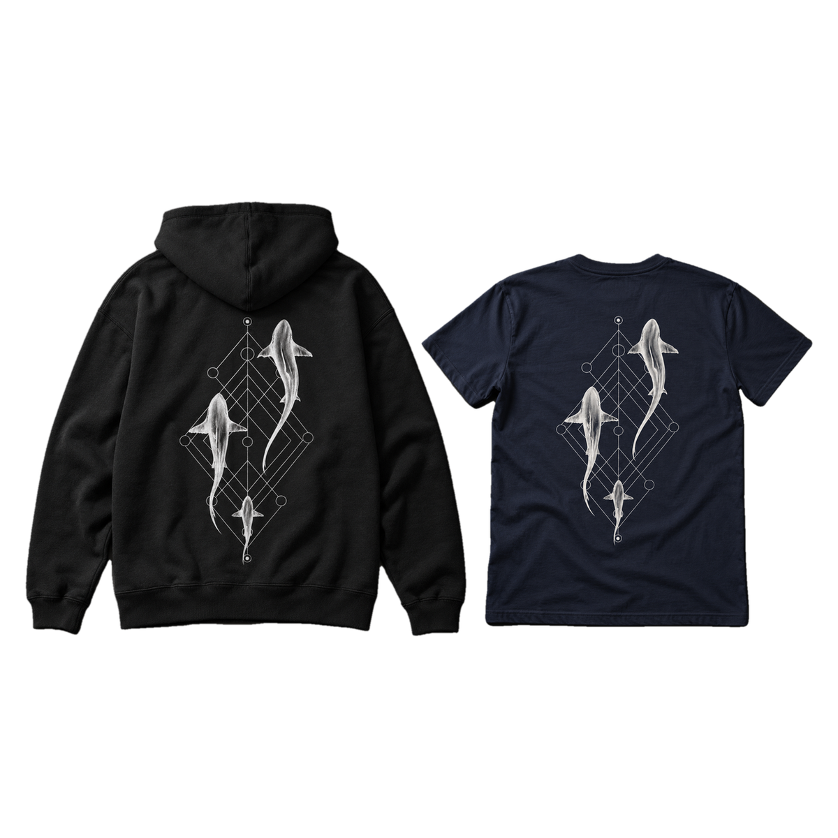 Reef Shark Trio Bundle – Shirt & Hoodie Set