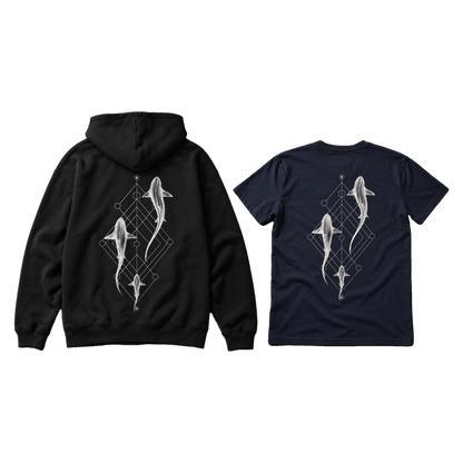 Reef Shark Trio Bundle – Shirt & Hoodie Set