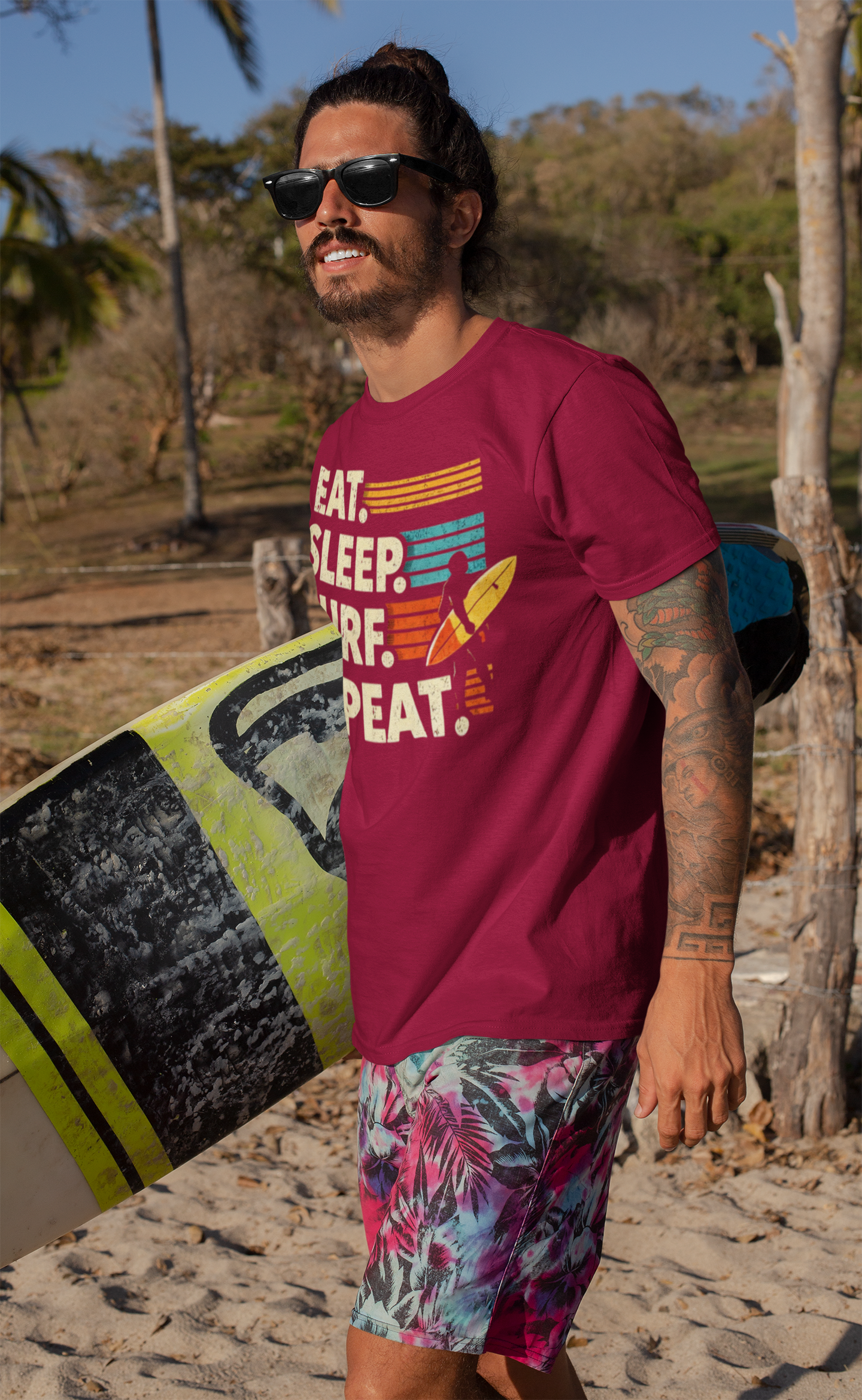 Eat Sleep Surf Repeat T-Shirt