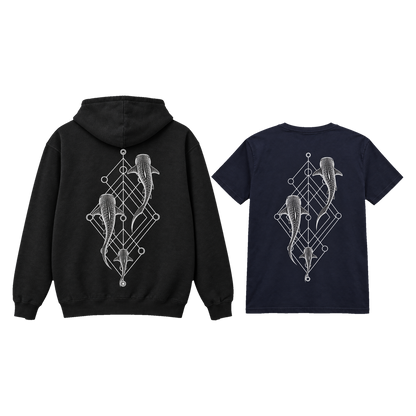 Whale Shark Trio Bundle – Shirt & Hoodie Set