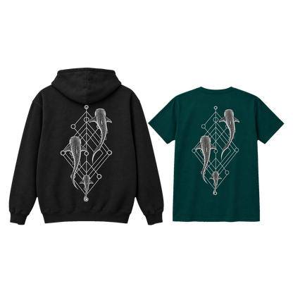 Whale Shark Trio Bundle – Shirt & Hoodie Set