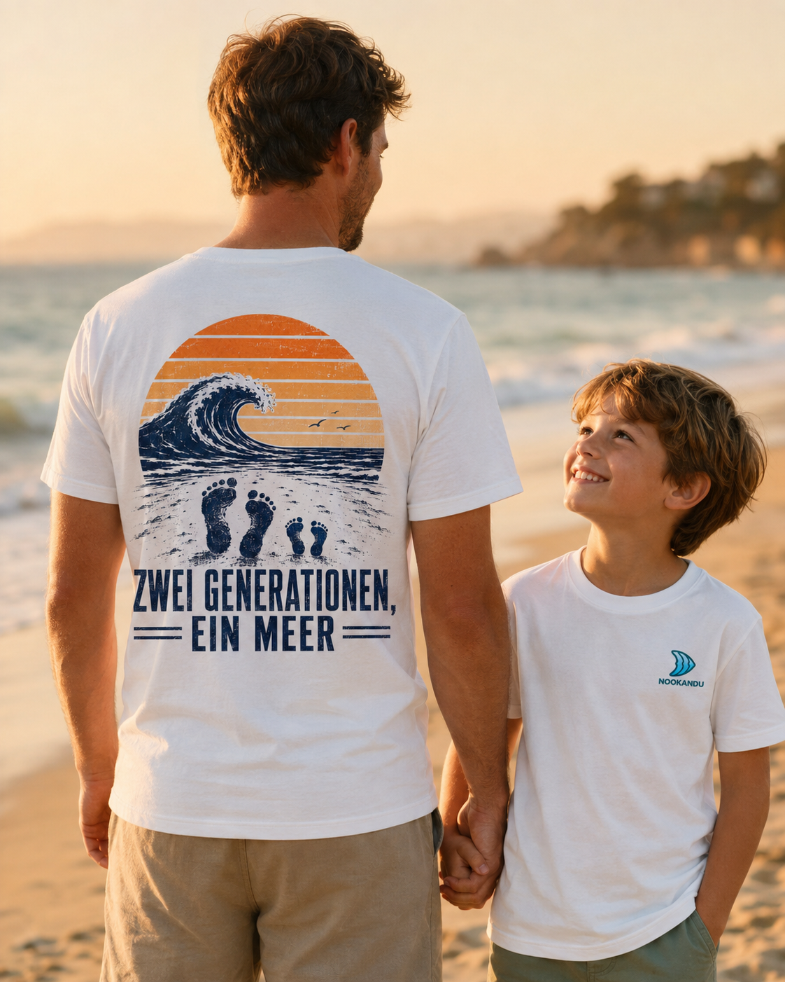 "Two Generations, One Sea" T-Shirt