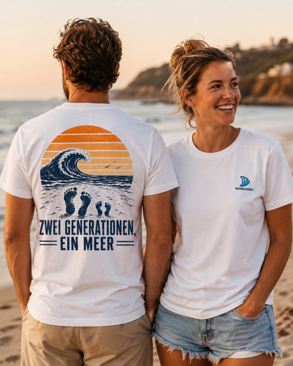 "Two Generations, One Sea" T-Shirt